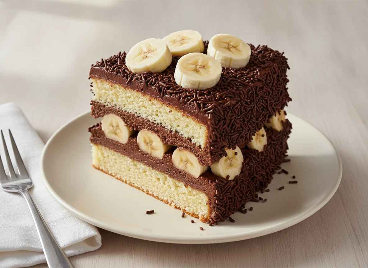 Schoko-Bananen-Torte photo