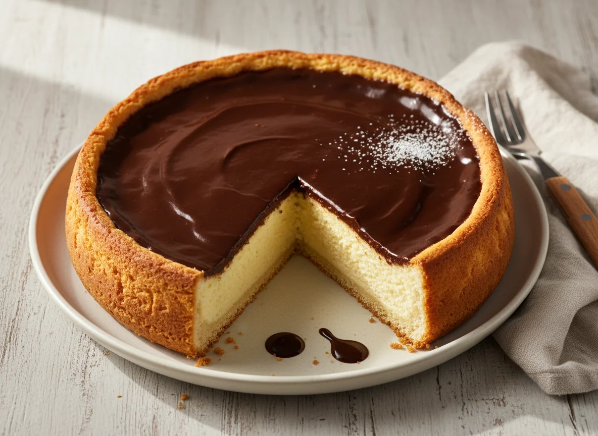 Schokoladen-Käsekuchen photo