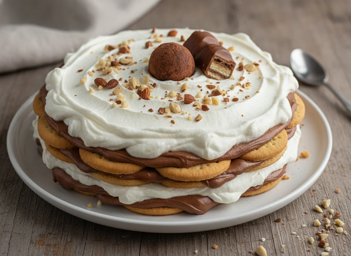 Schokoladen-Keks-Torte photo