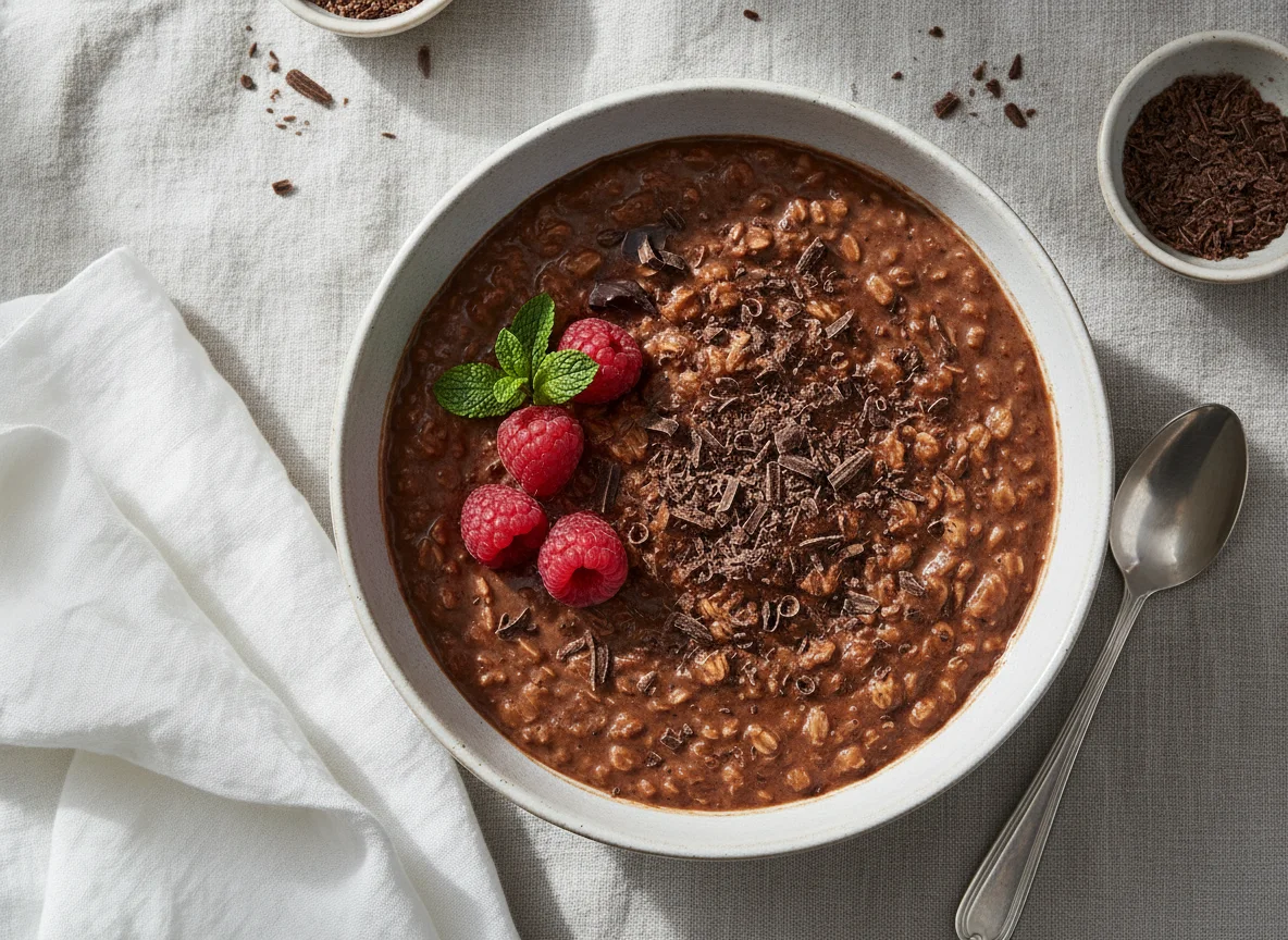 Schokoladen-Overnight-Oats photo