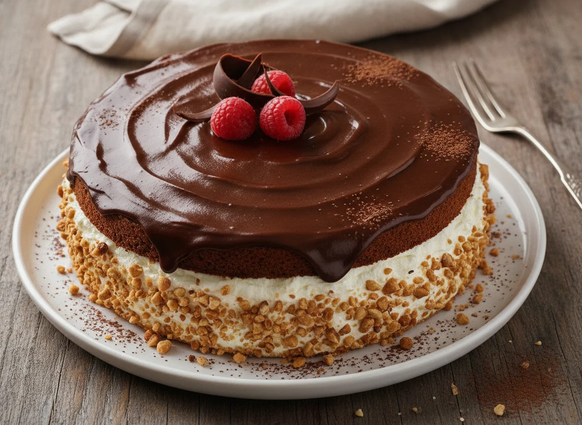 Schokoladen-Rahmtorte photo