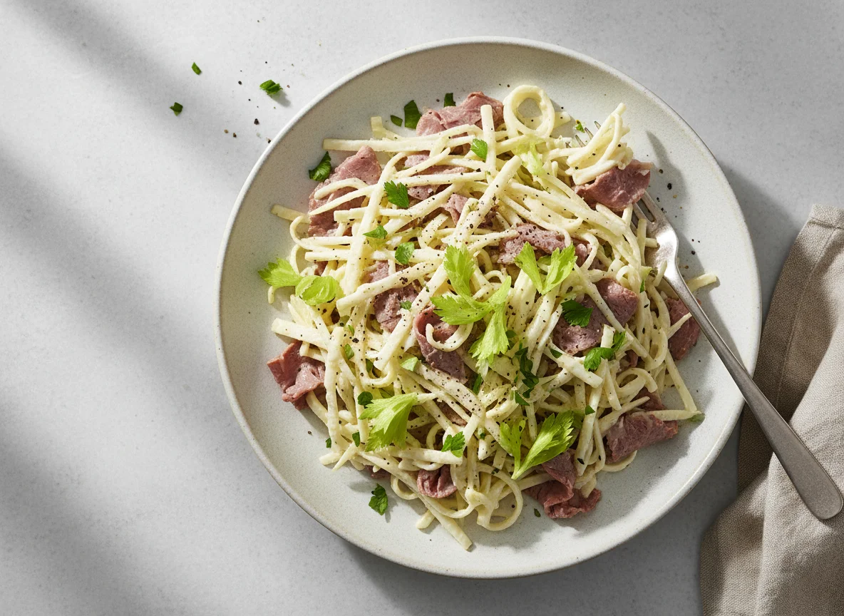 Selleriesalat mit Rindfleisch photo