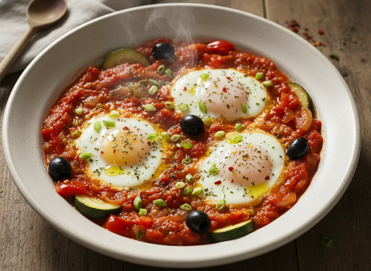 Shakshuka mit Gemüse photo