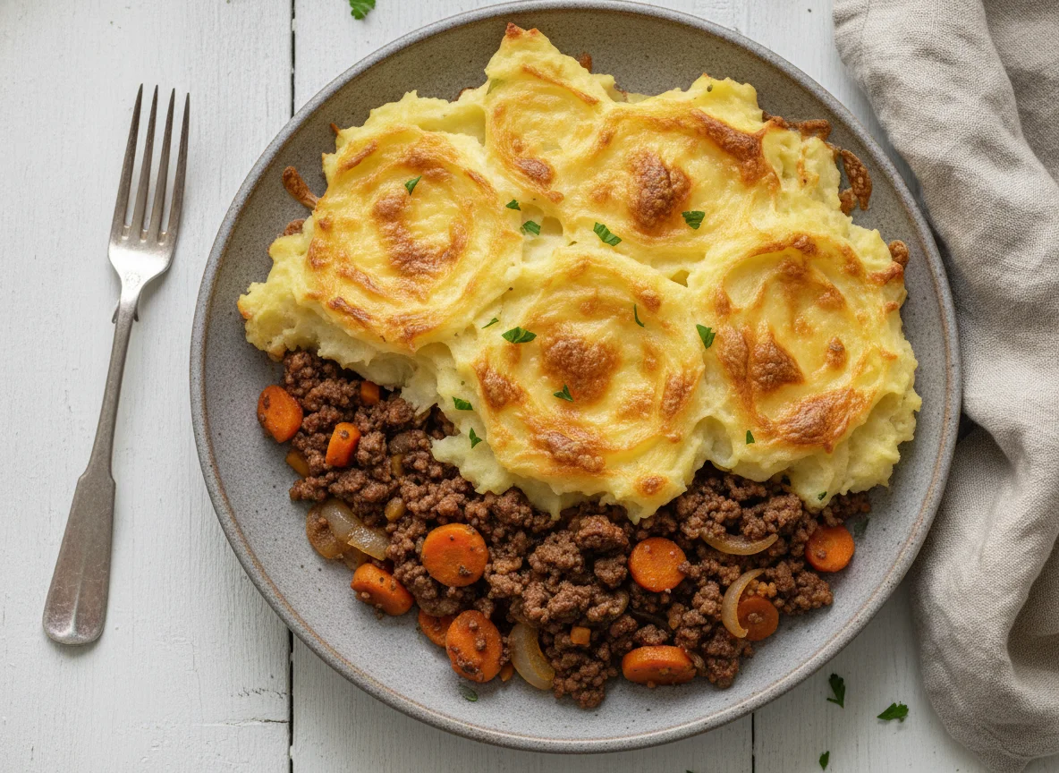 Shepherd's Pie (Hackfleisch-Kartoffelauflauf) photo