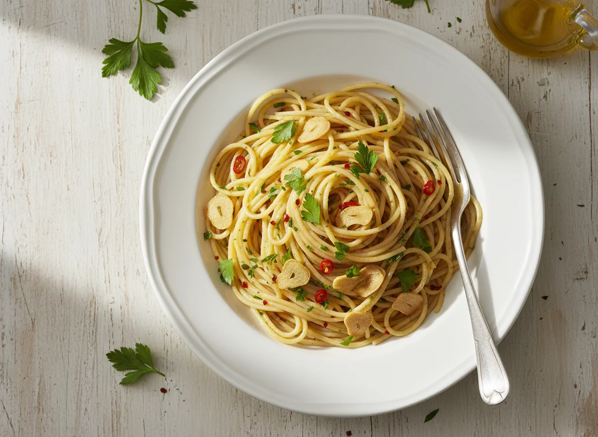 Spaghetti Aglio e Olio photo