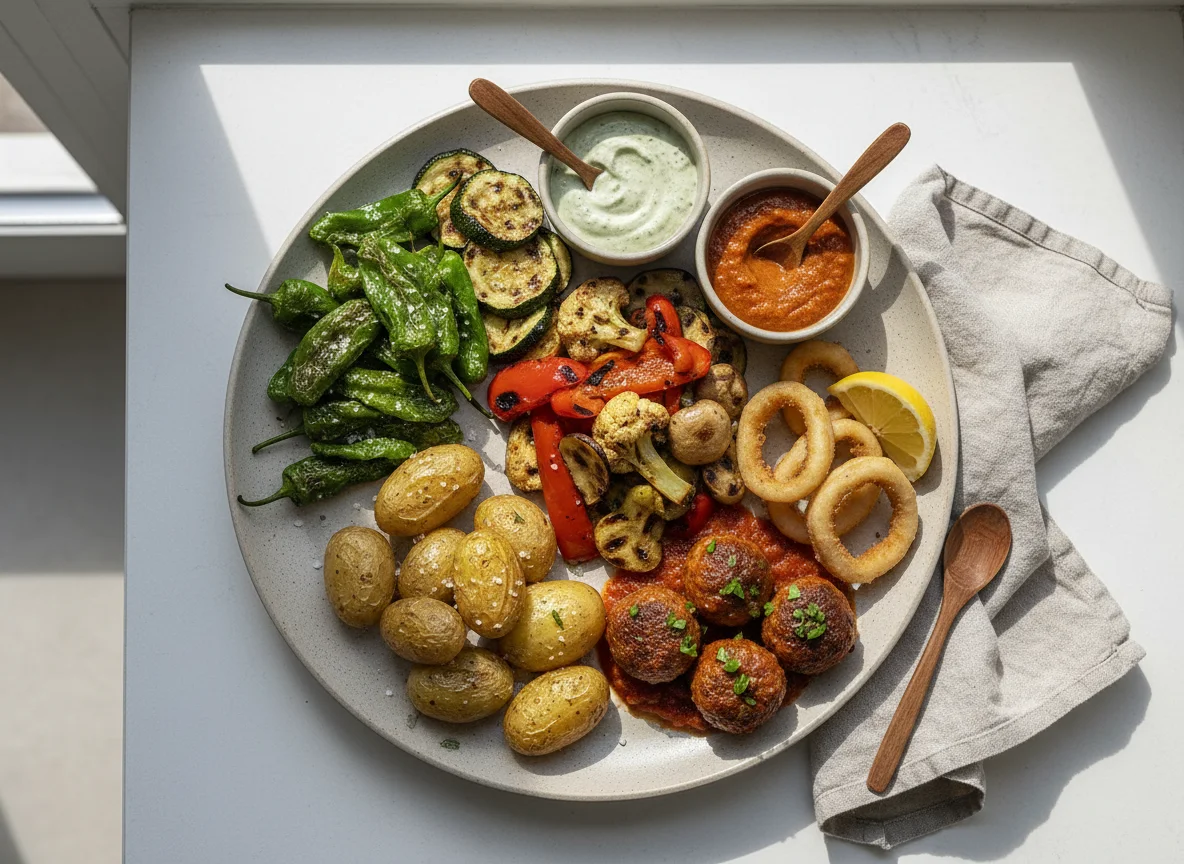 Spanische Tapas-Platte photo