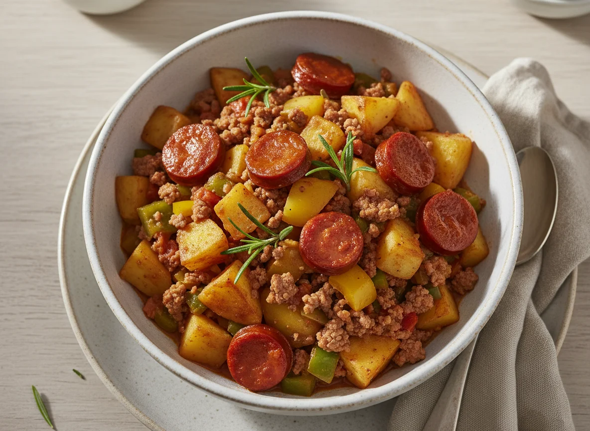 Spanisches Kartoffelgulasch photo