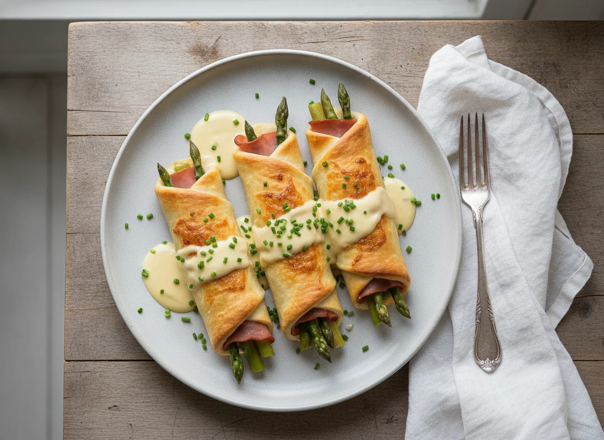 Spargel Röllchen photo
