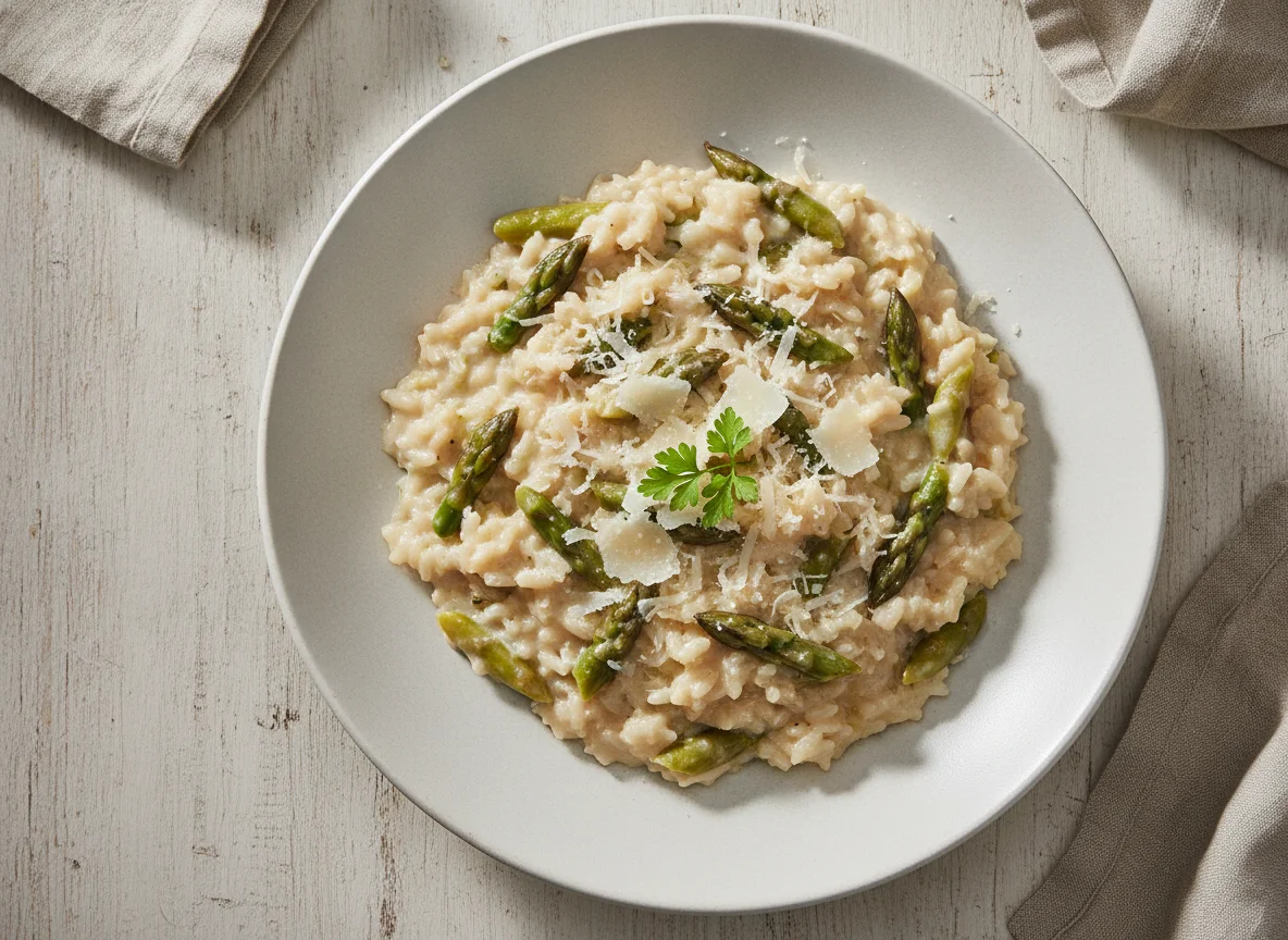 Spargel-Risotto photo