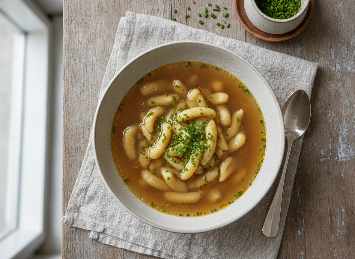 Spätzlesuppe photo
