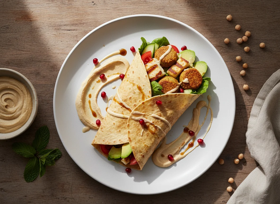 Spezial Falafel Wrap photo