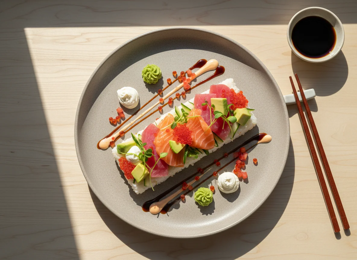 Spezial-Sushi-Rolle photo