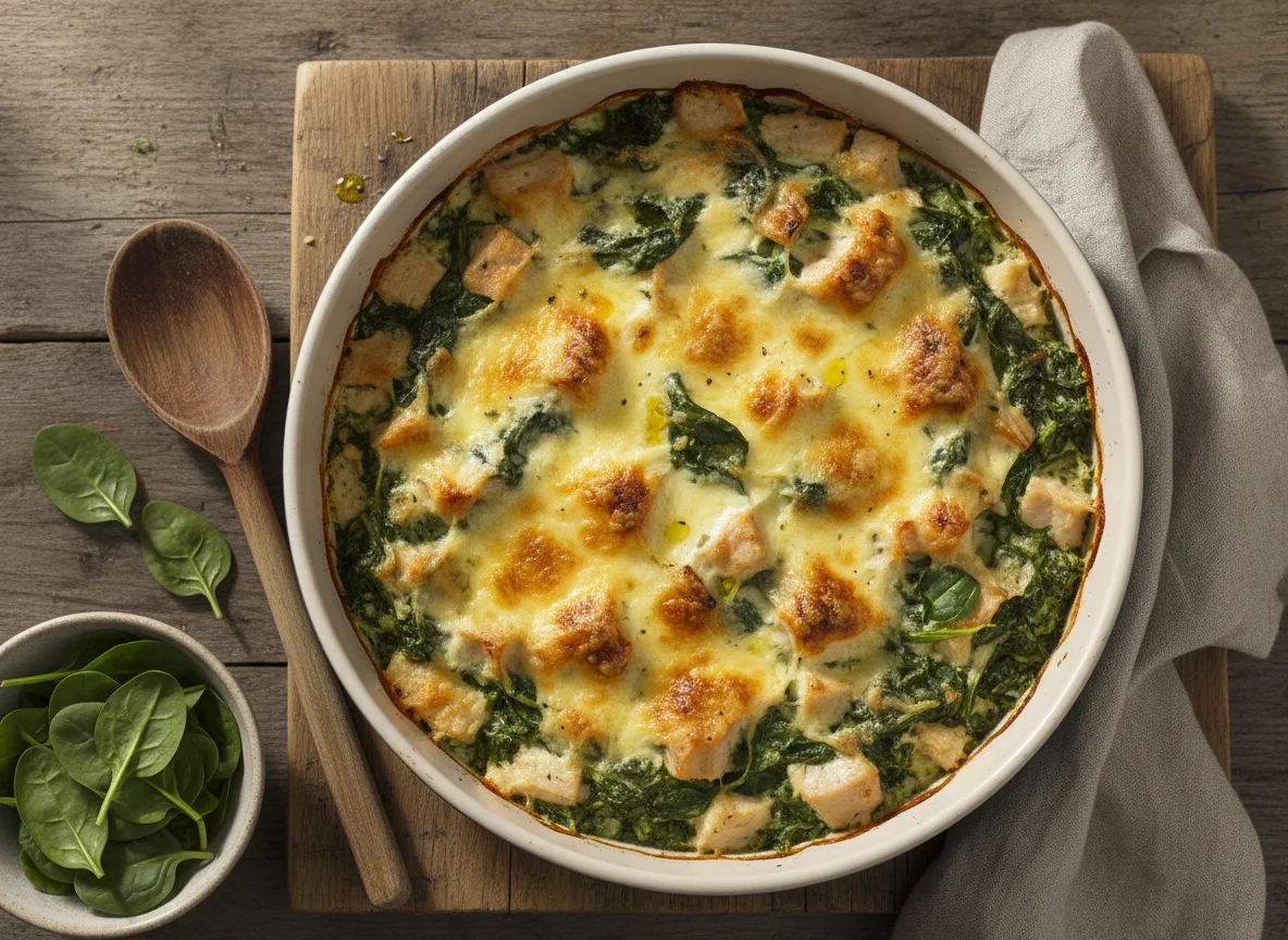 Spinat Hähnchen Auflauf photo