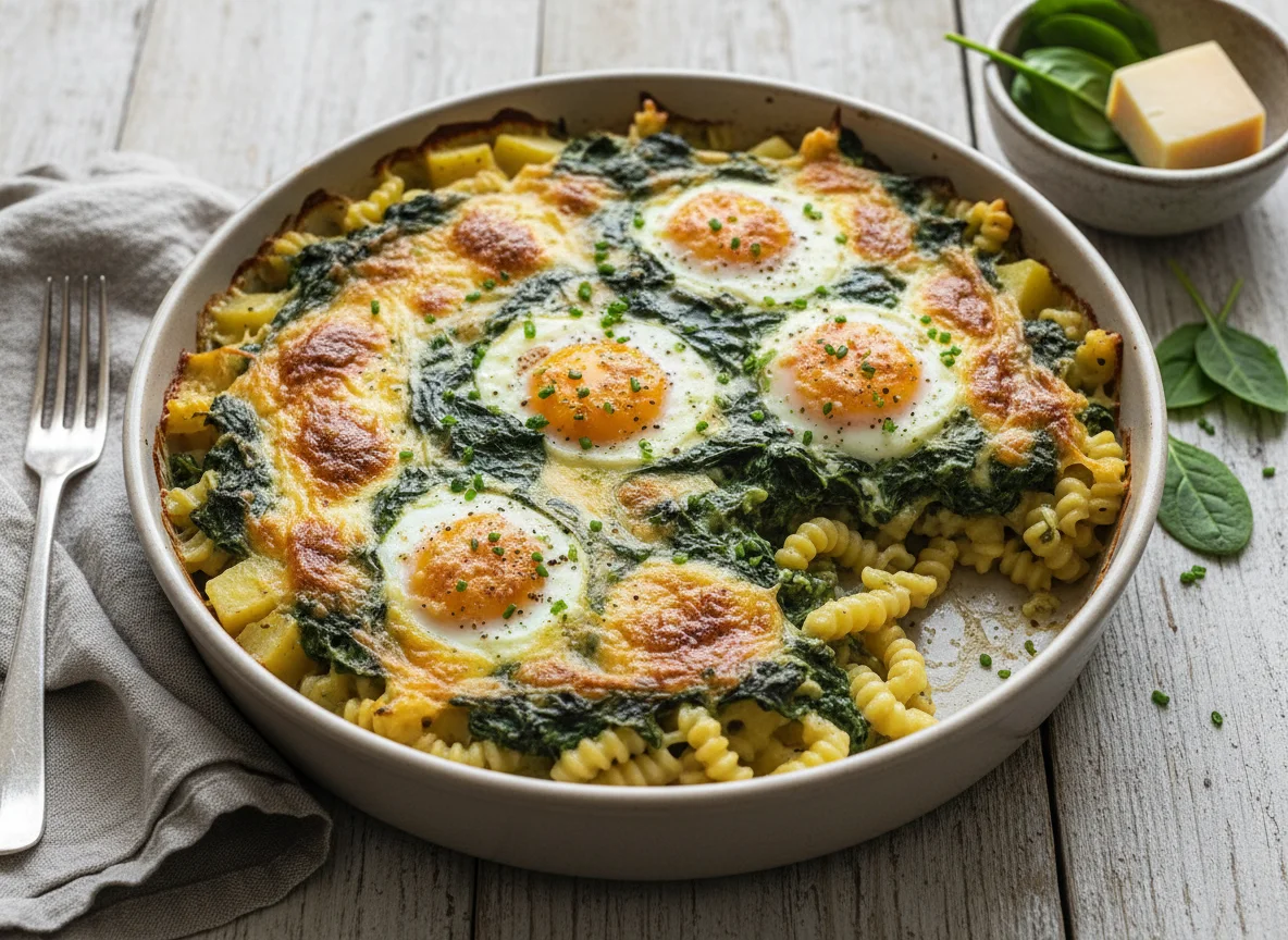 Spinat-Käse-Auflauf photo