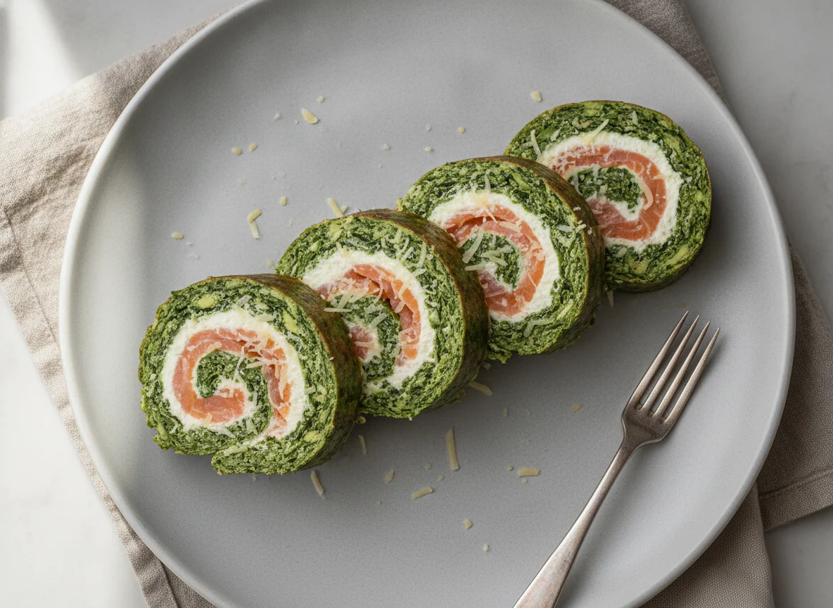 Spinat-Lachs-Rolle photo