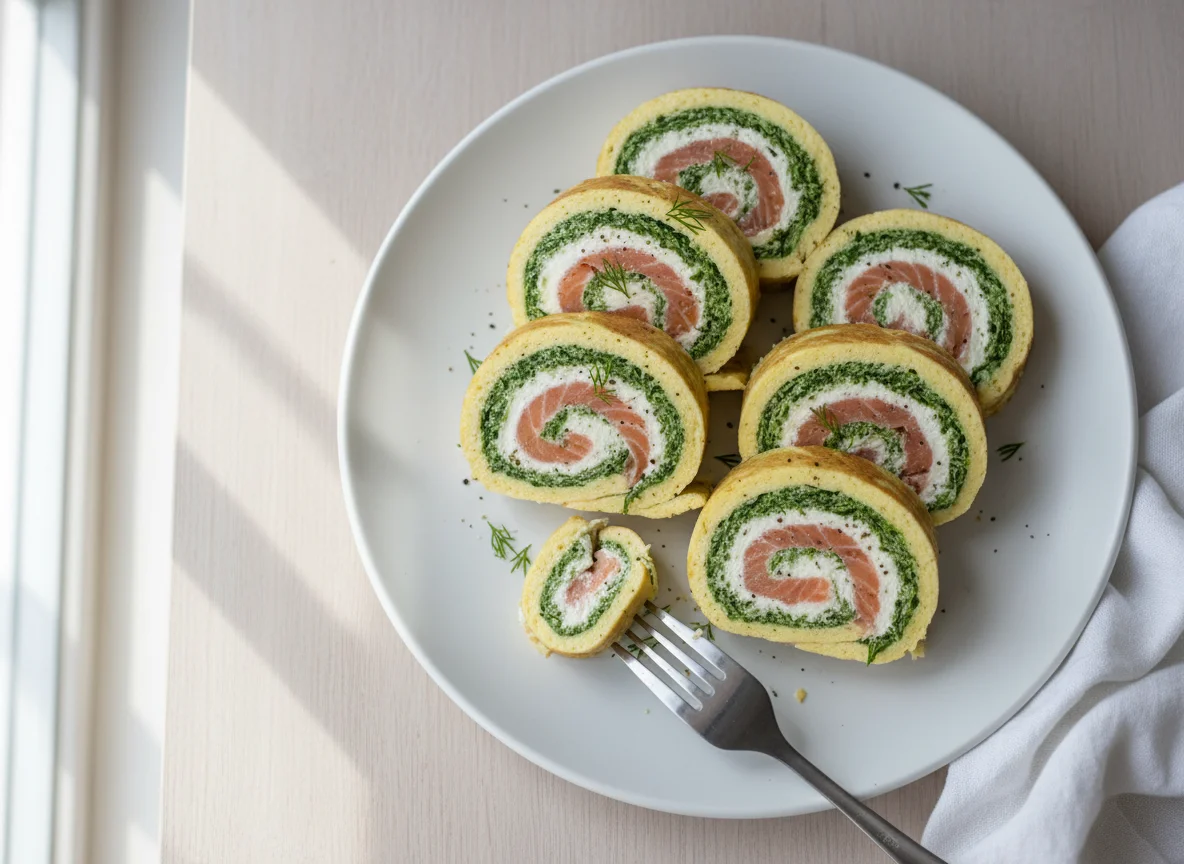 Spinat-Lachs-Roulade photo