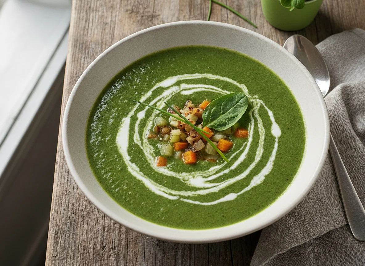 Spinatsuppe photo