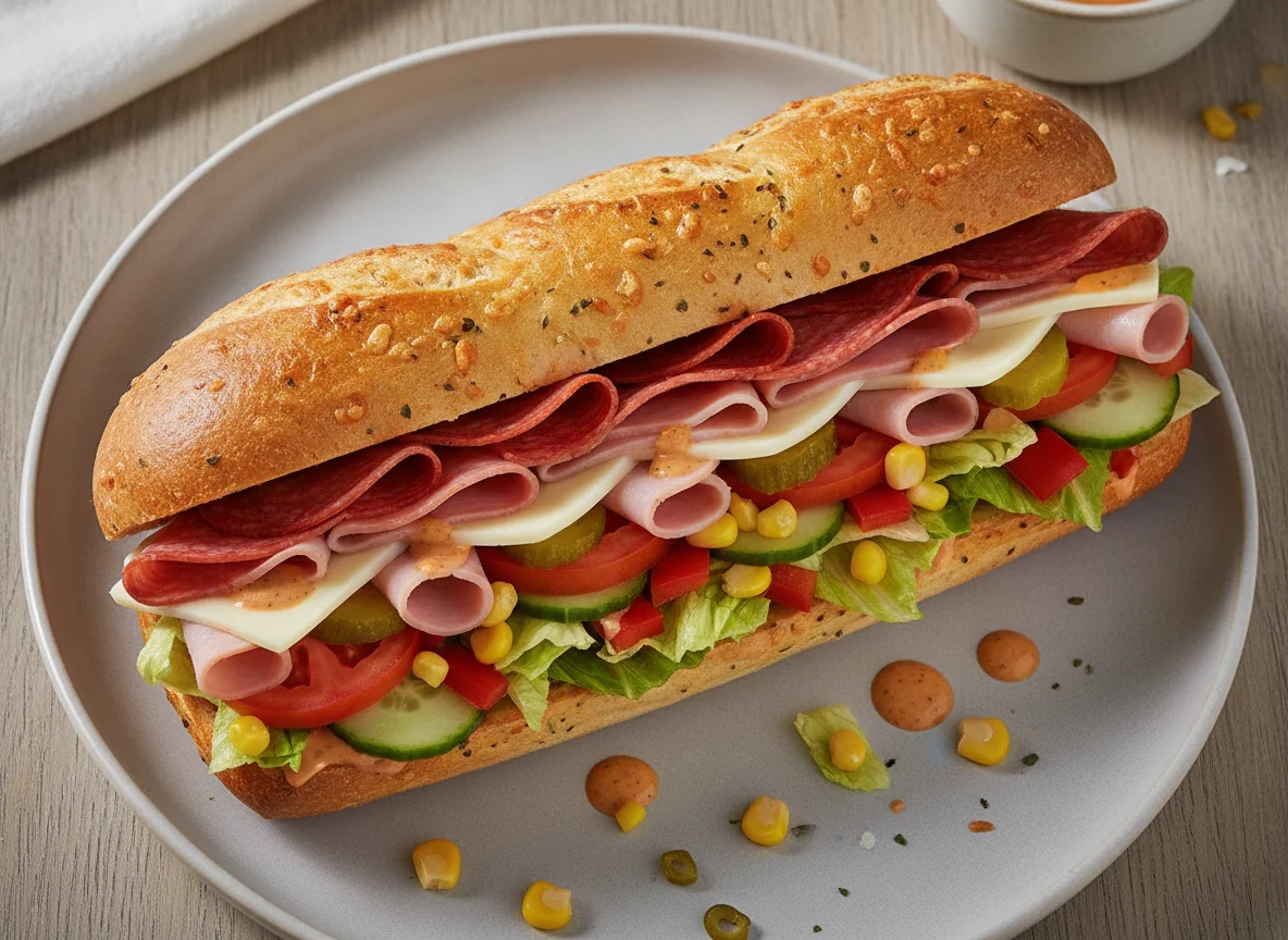 Subway Sandwich (Italian B.M.T. Style) photo