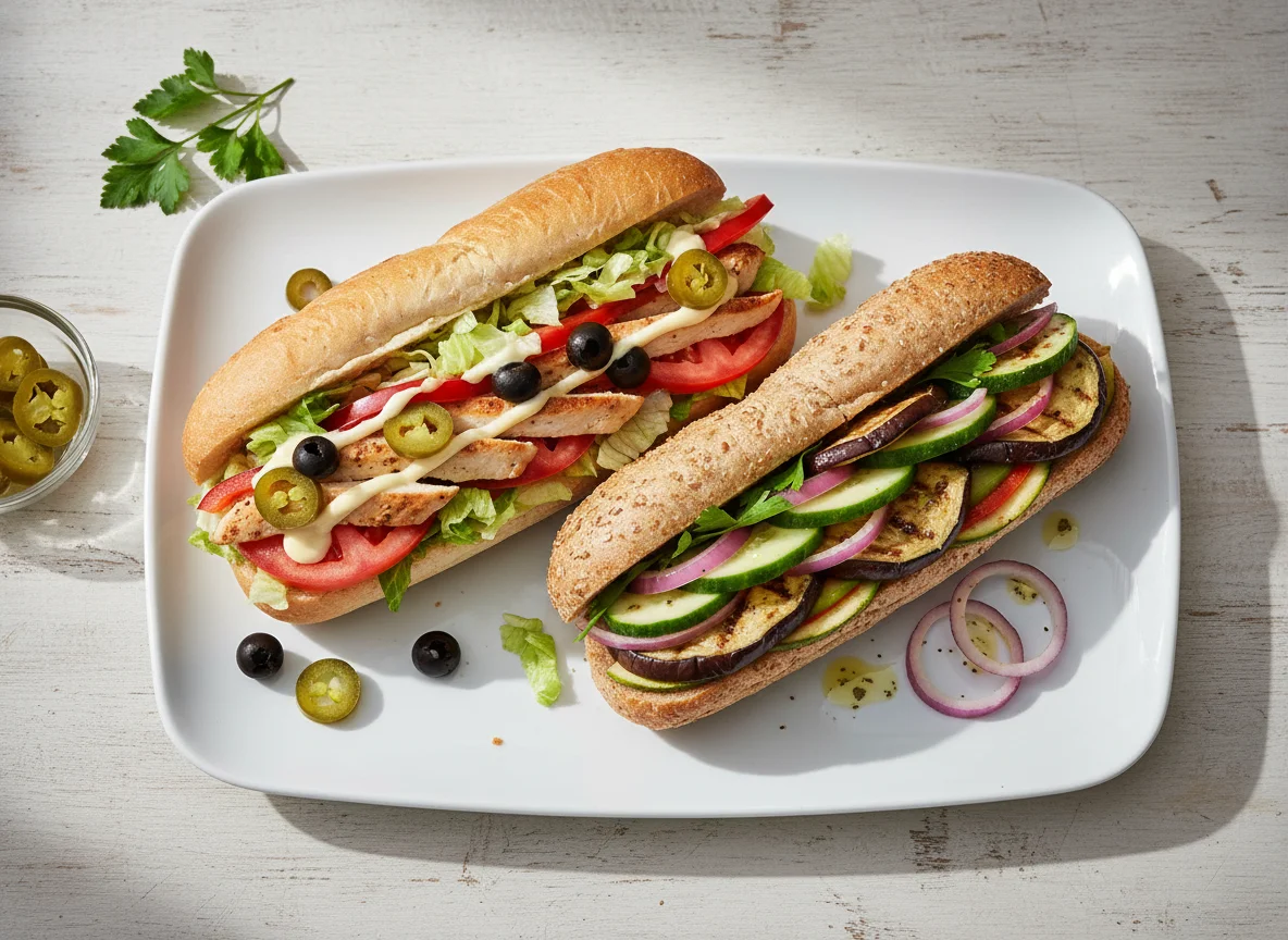 Subway Sandwiches photo