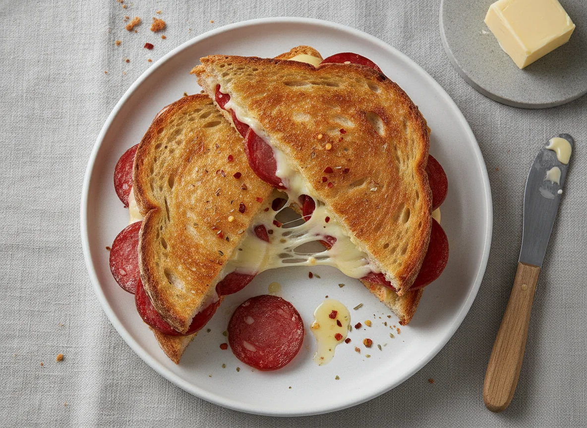 Sucuk-Käse-Toast photo