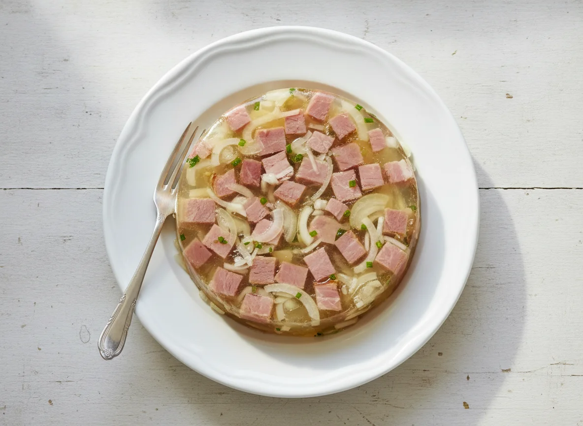 Sülze mit Schinken photo