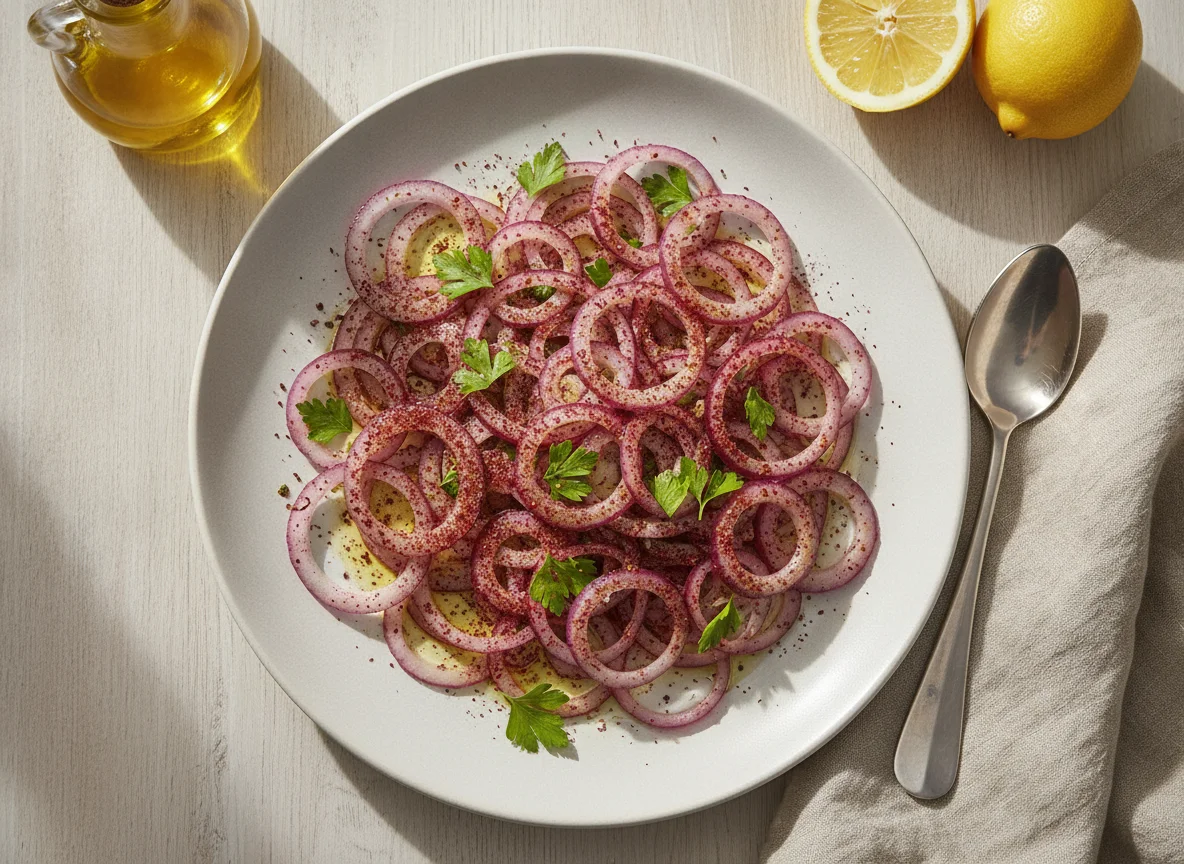 Sumach-Zwiebelsalat photo