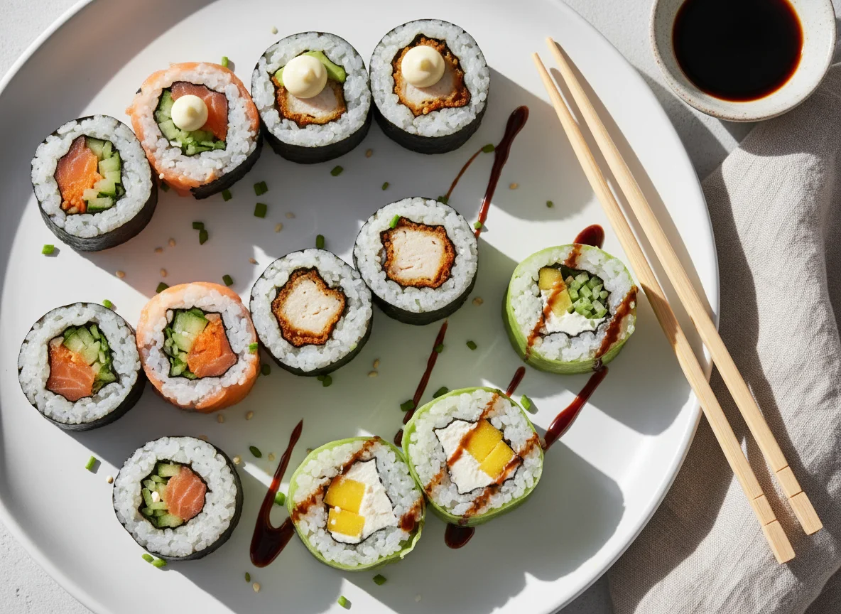 Sushi Maki Variationen photo