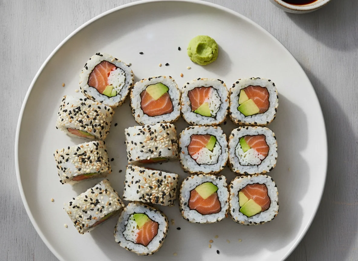 Sushi Mix (Inside-Out Rolls) photo