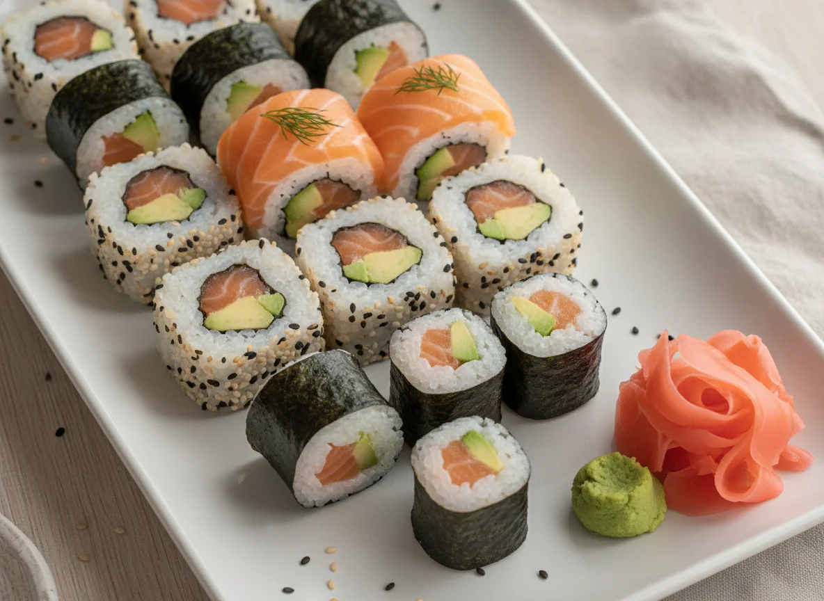 Sushi Mix (Inside-Out und Maki) photo