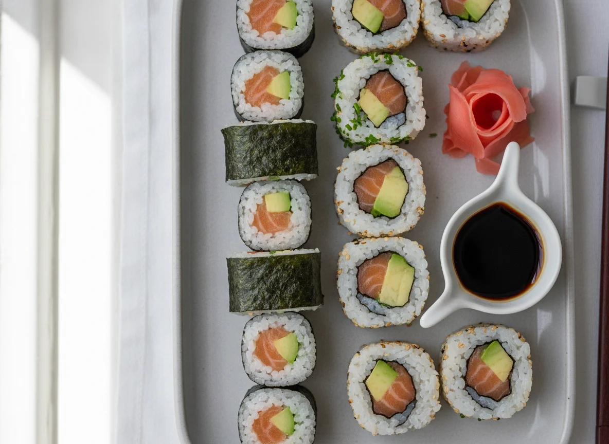 Sushi Mix (Maki und Uramaki) photo