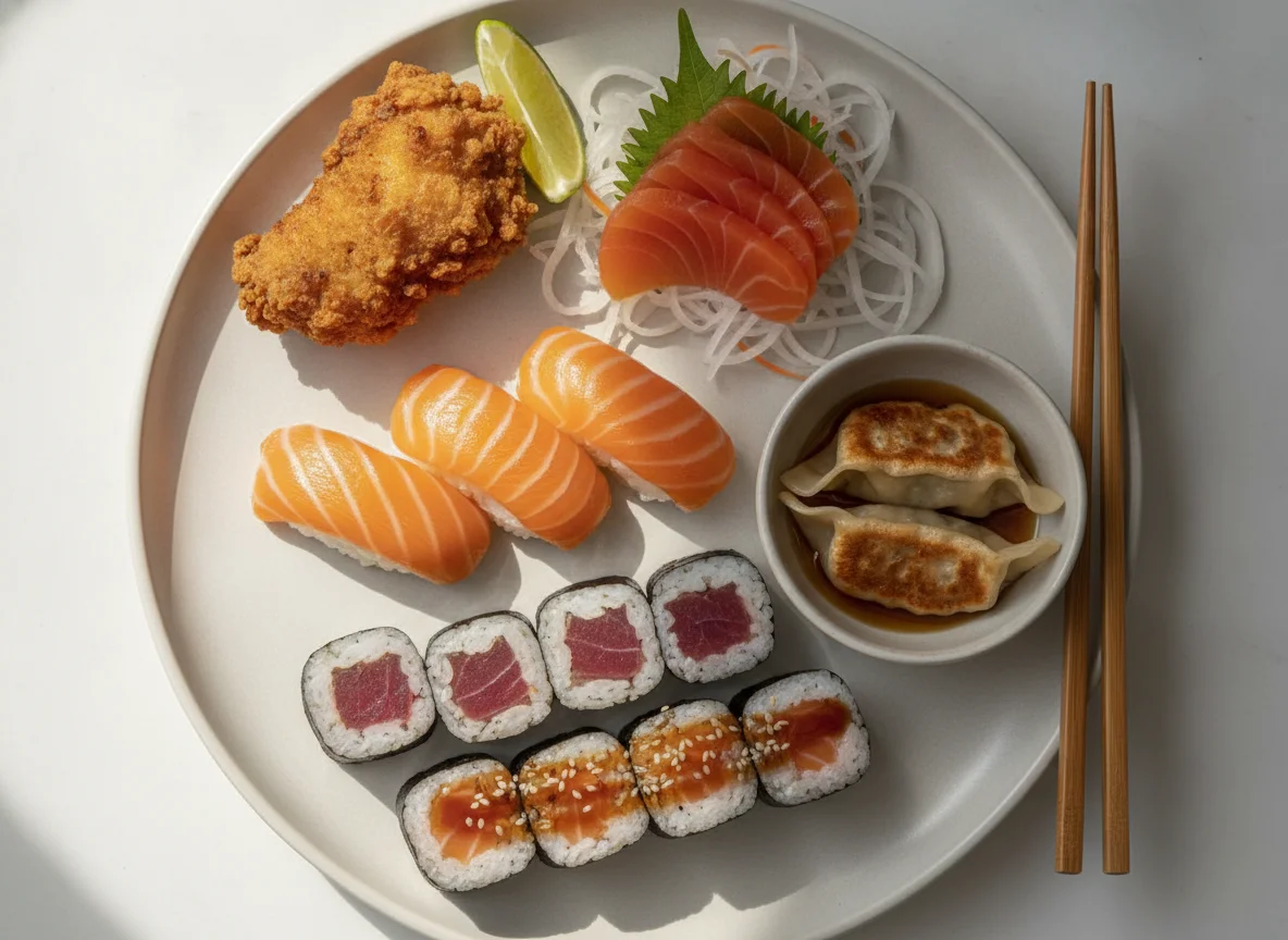 Sushi und asiatische Spezialitäten photo