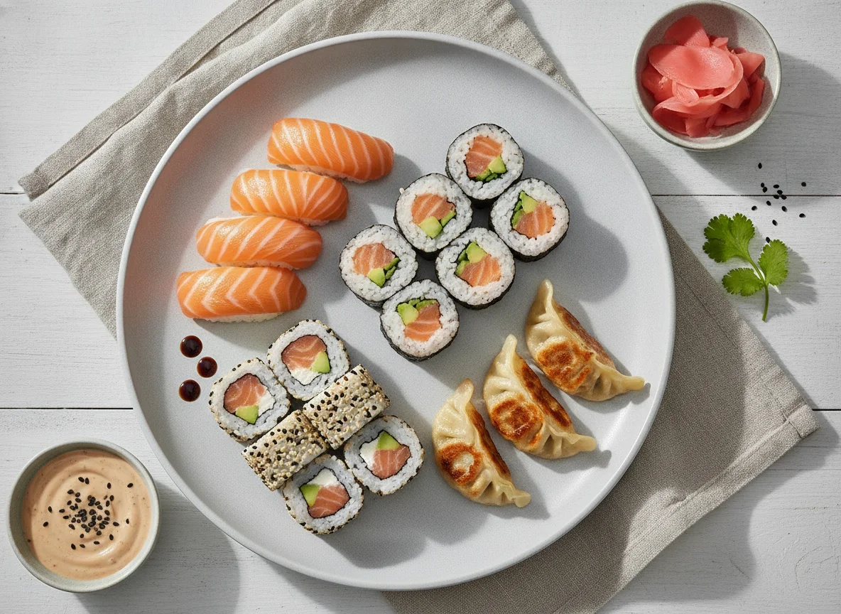 Sushi und Gyoza Set photo