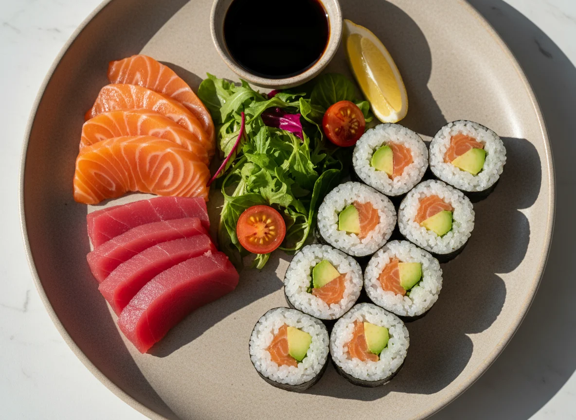 Sushi und Sashimi Box photo