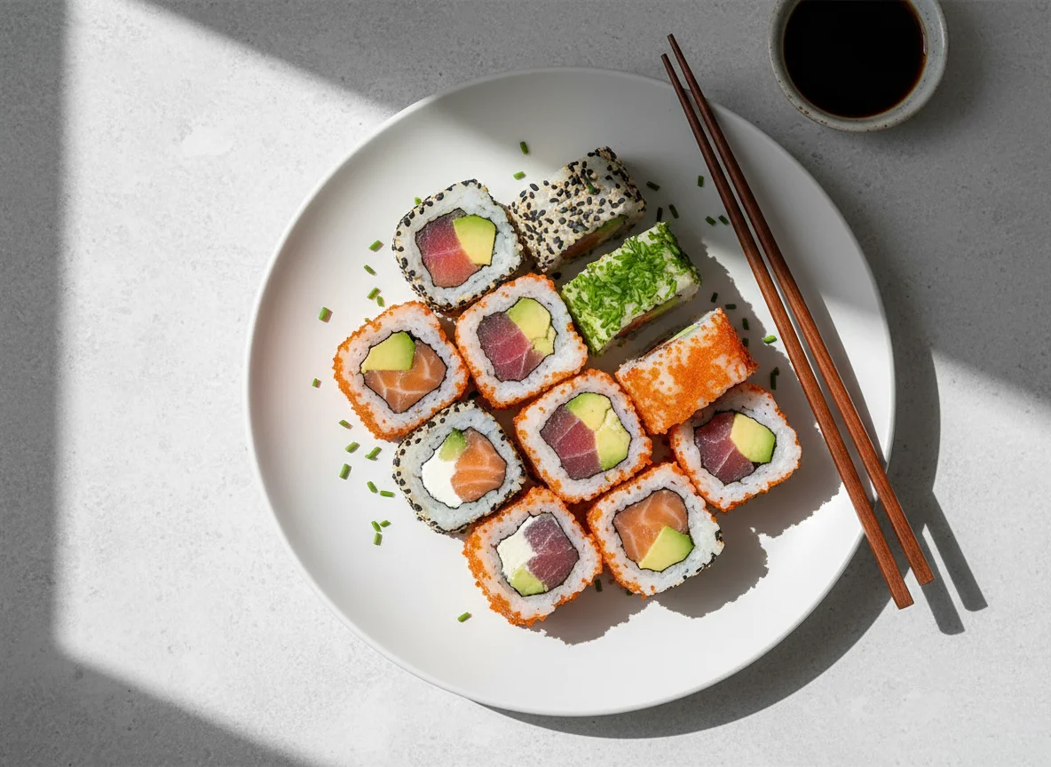 Sushi Uramaki Variation photo