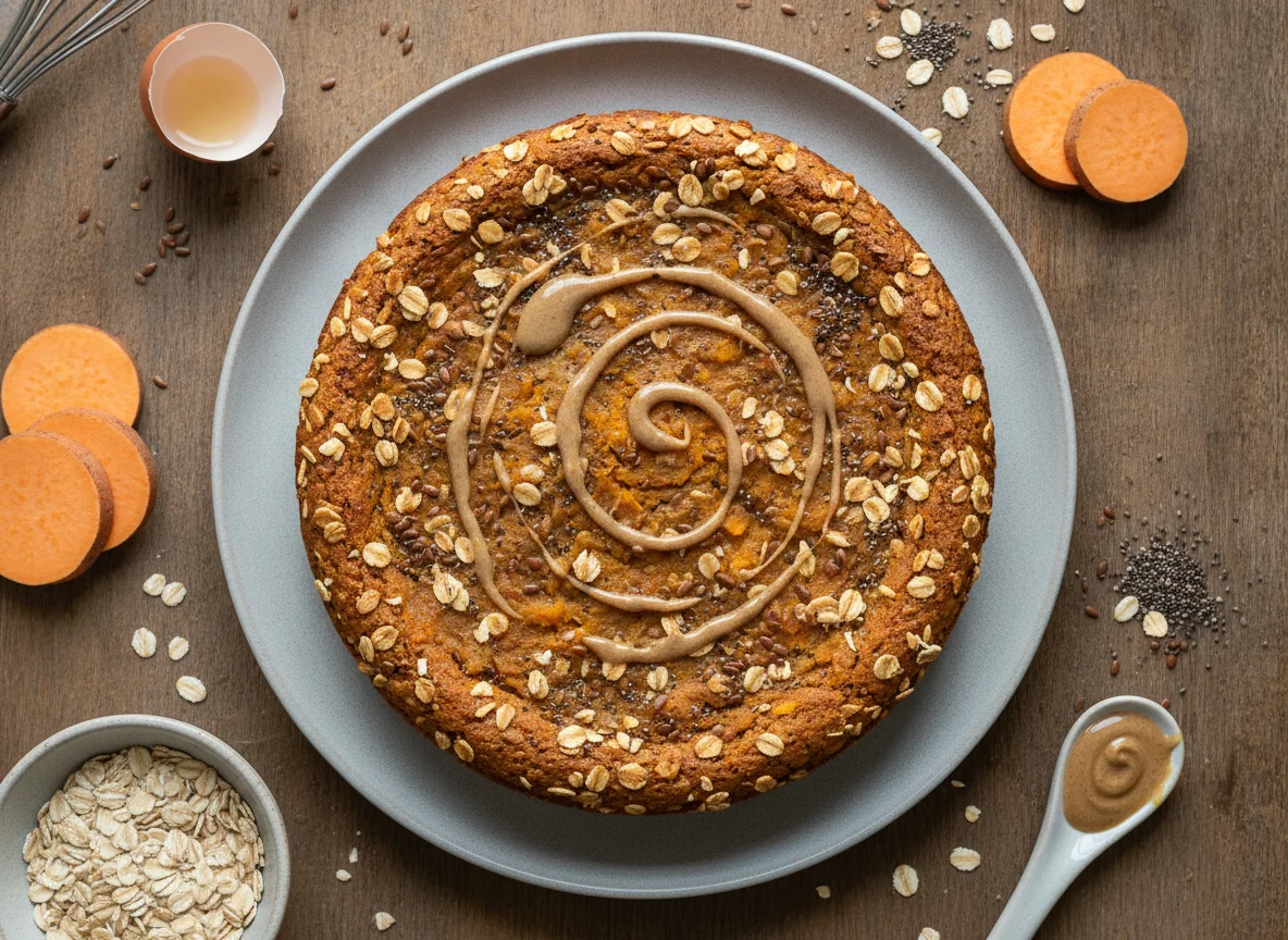 Süßkartoffelkuchen photo