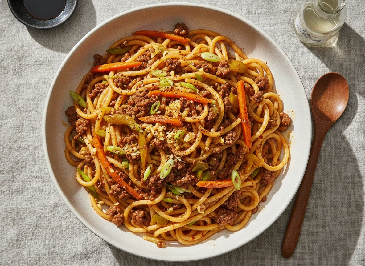 Szechuan-Spaghetti photo