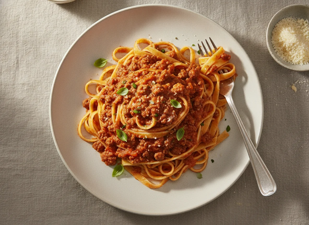 Tagliatelle alla Bolognese photo