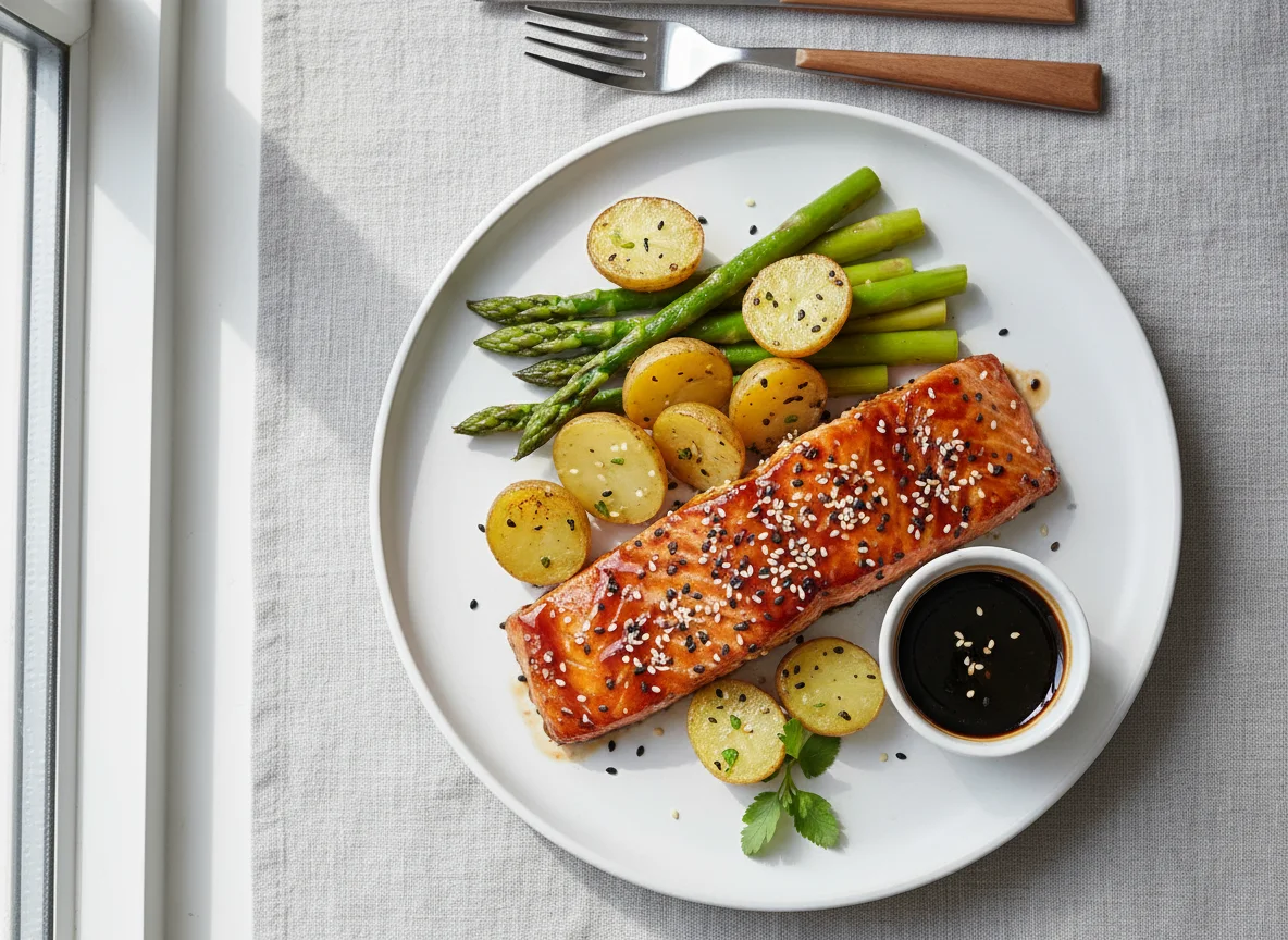 Teriyaki Lachs photo
