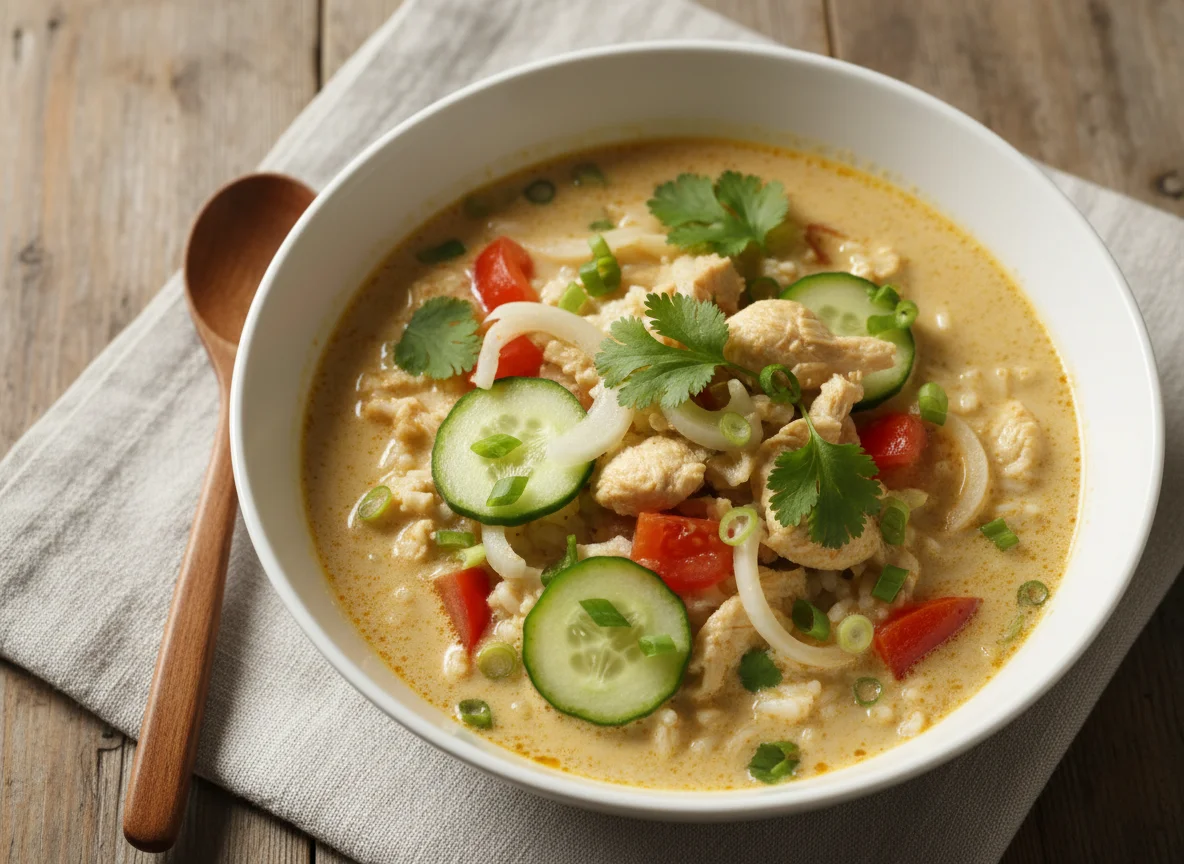 Thay Suppe mit Reis photo