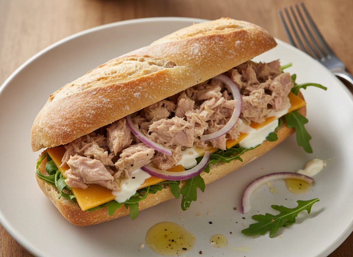 Thunfischbaguette photo