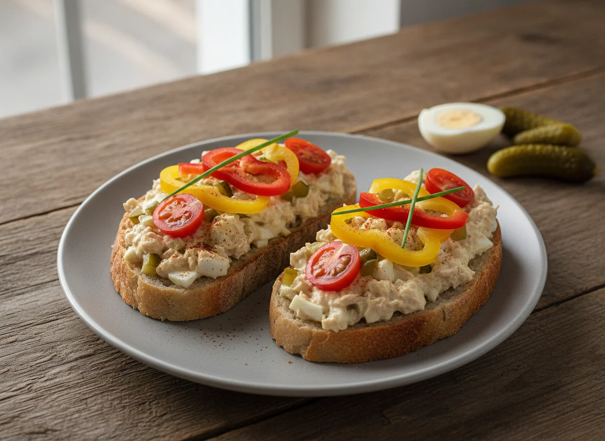 Thunfisch-Brötchen photo
