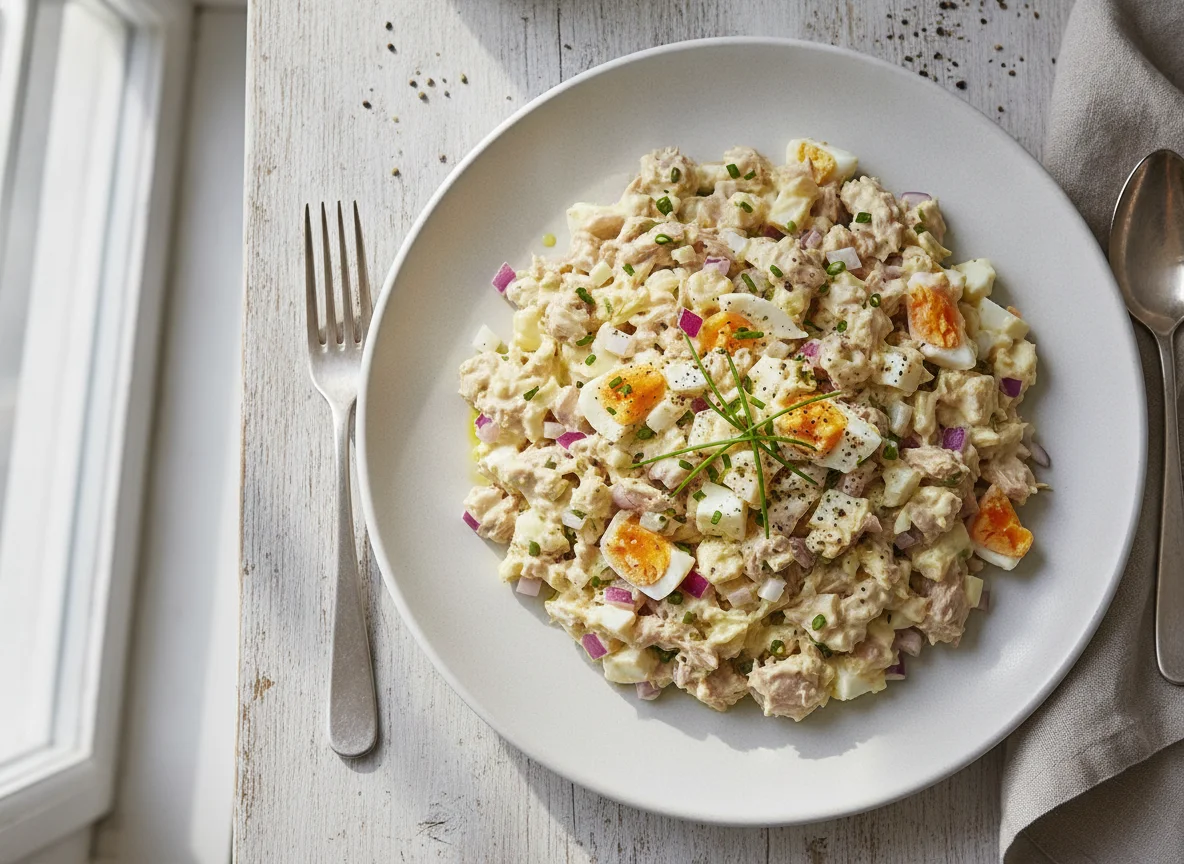 Thunfisch-Ei-Salat photo