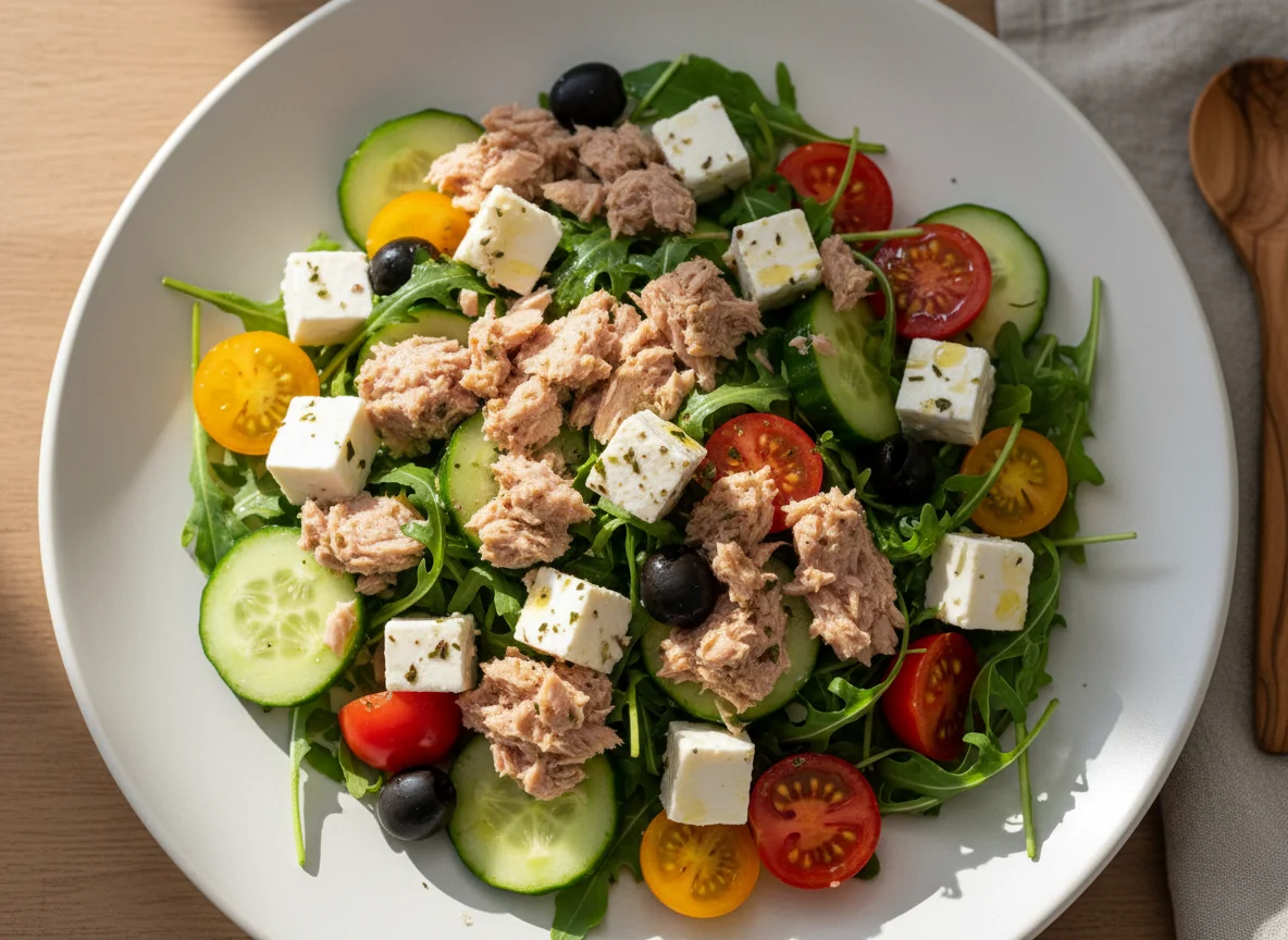 Thunfisch-Feta-Salat photo