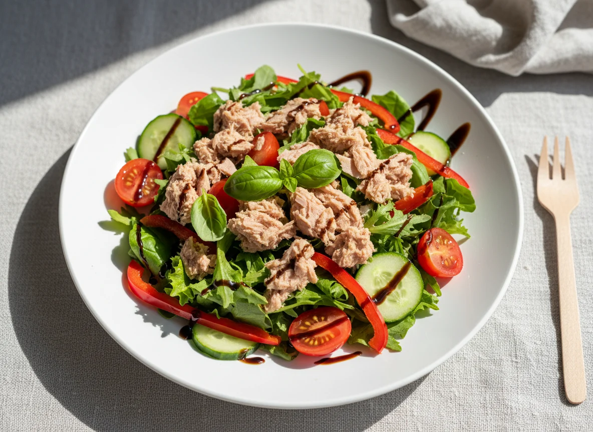 Thunfischsalat mit Balsamico-Dressing photo