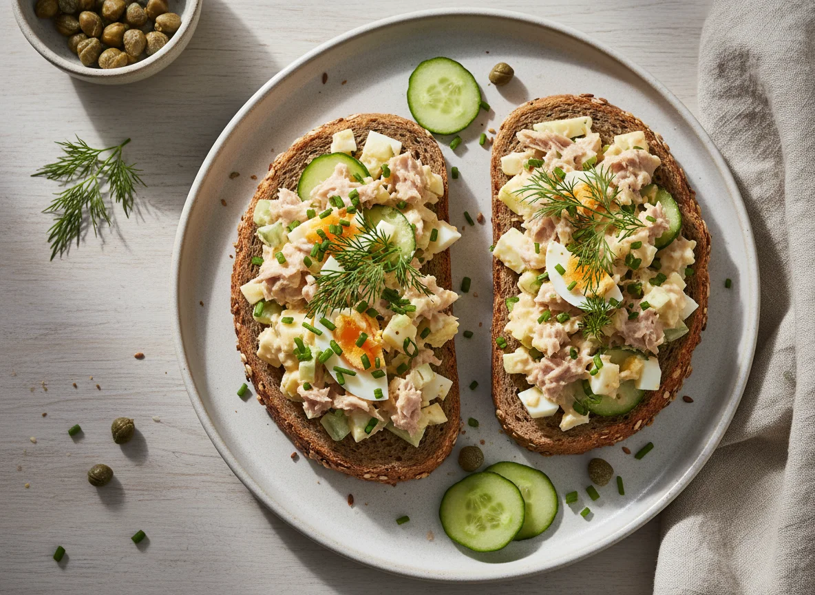 Thunfischsalatbrot photo