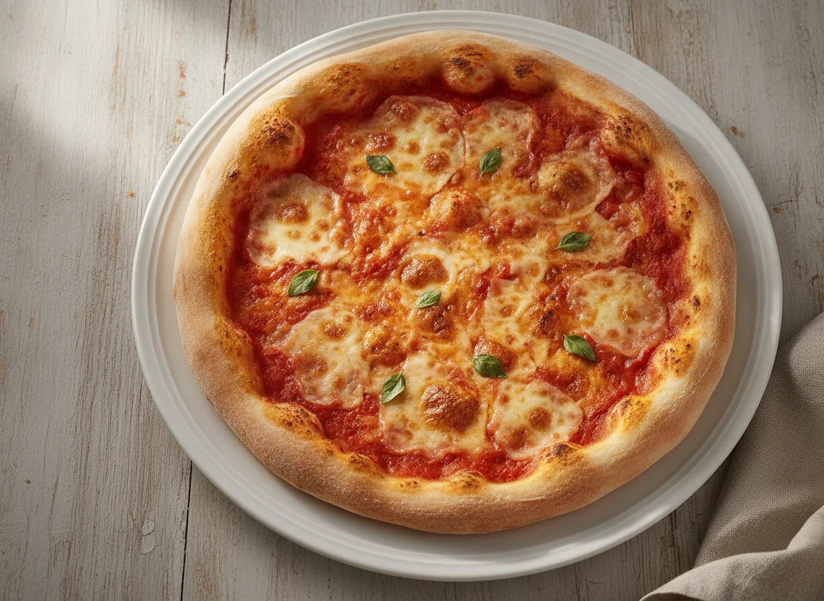 Tiefkühlpizza Margherita photo