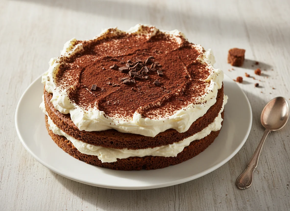 Tiramisu-ähnlicher Kuchen photo