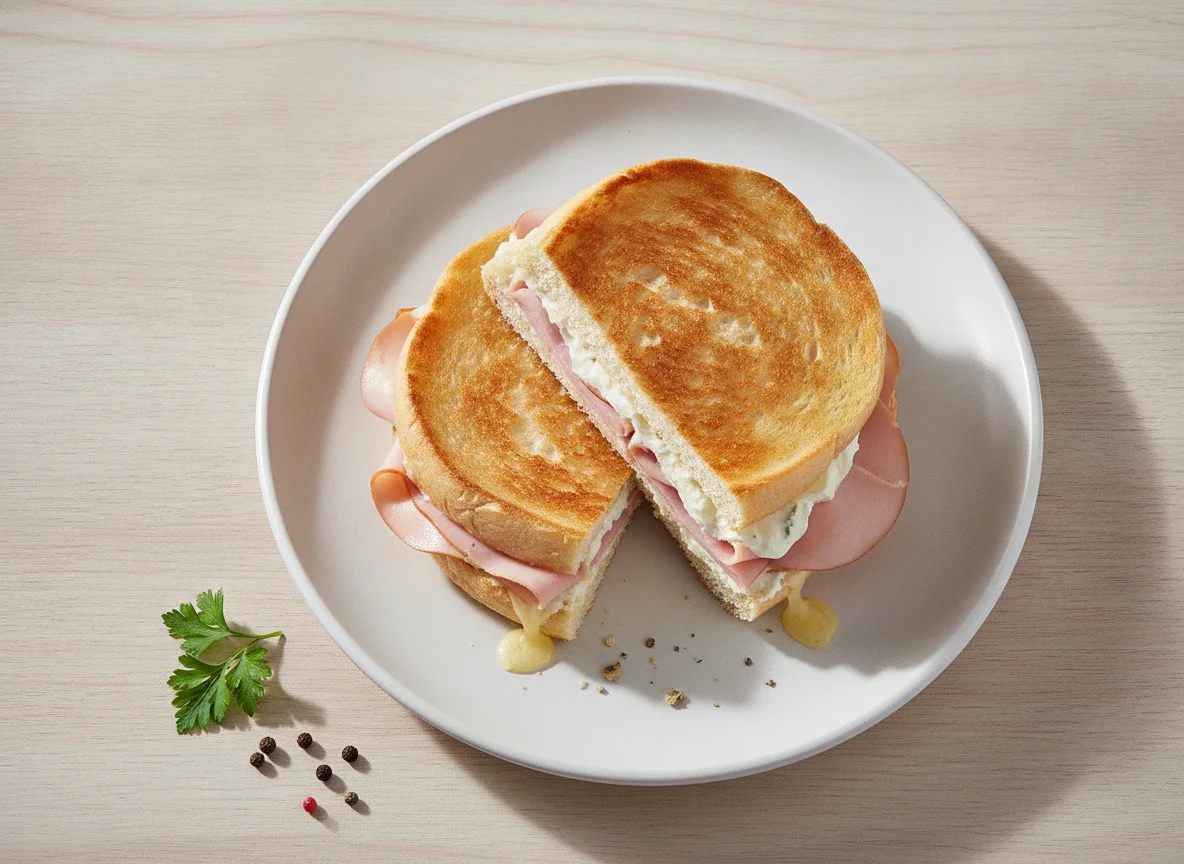Toastie mit Putenbrust photo