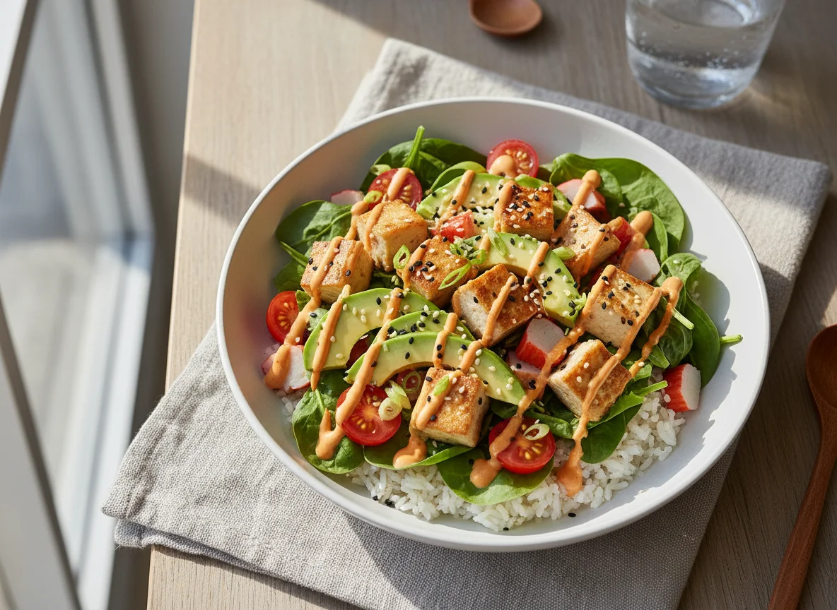 Tofu Poke Bowl photo