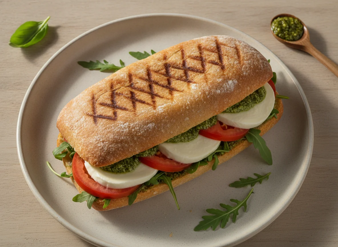 Tomate-Mozzarella Panini photo